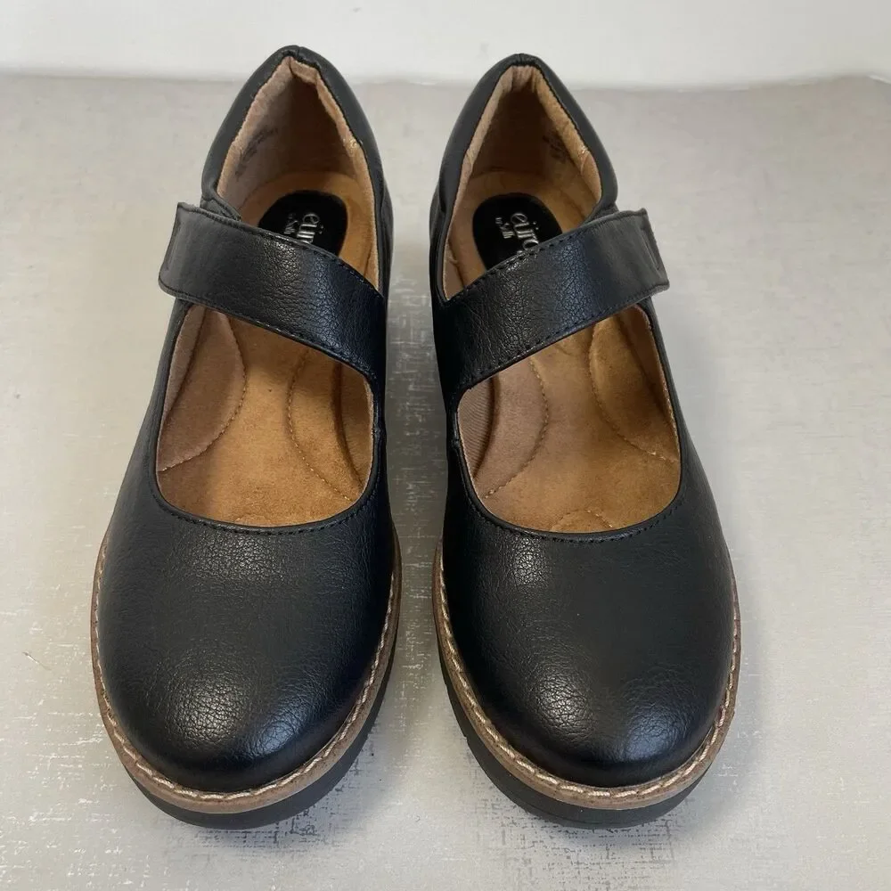 Eurosoft by‎ Sofft Women's Franlee Wedge Mary Jane Shoes 8M Preppy Comfort
